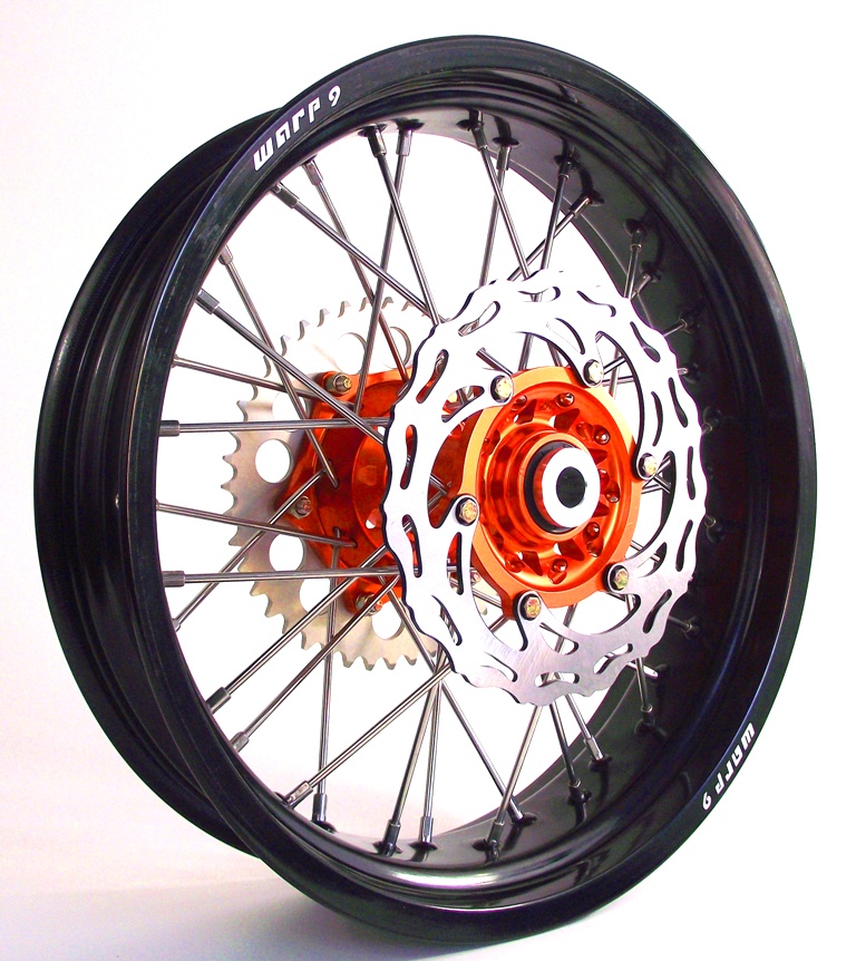 Warp 9 Rear Supermoto Wheel Moto X Industries